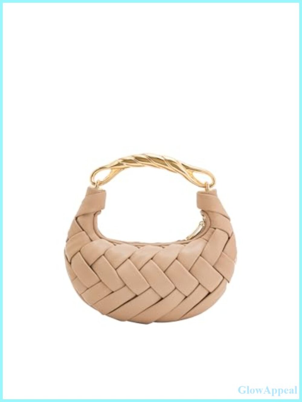 JW PEI Orla Weave Handbag Vegan Leather Zip Clutch